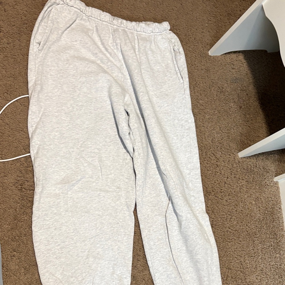 Light Gray Jogger Pants